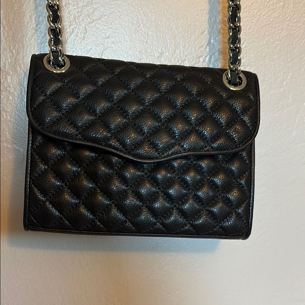 Rebecca Minkoff Black Quilted Crossbody Bag